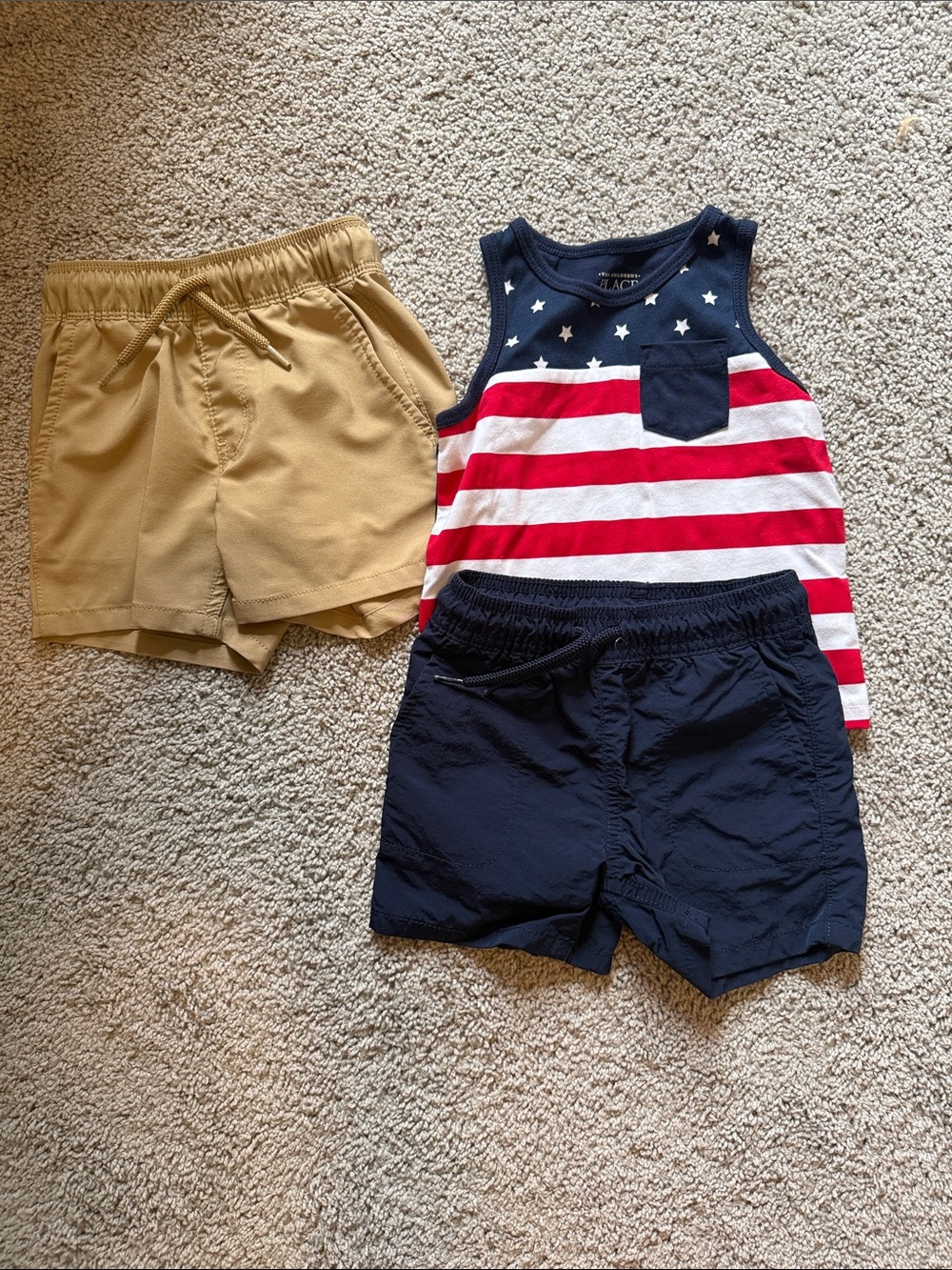 12-18 Month shorts and top